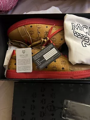 Mcm Sneakers Men 44 Red • $200