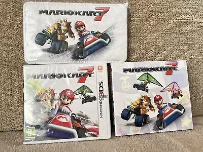 Mario Kart 7 Nintendo 3ds First Print Cover With Preorder Bonuses • £199