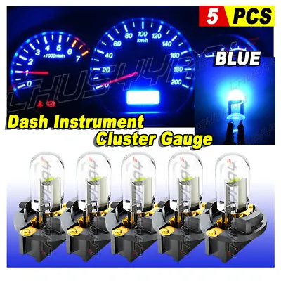 Dash Instrument Cluster Gauge WHITE LED LIGHTS BULBS KIT Fits 94-98 Ford Mustang • $13.99