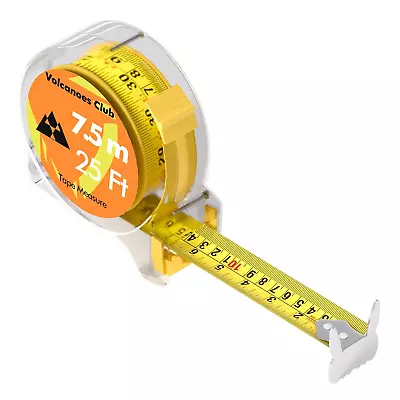 Measuring Tape Tape Measure 25 Ft By 1-Inch Retractable Dual Side Blade (Inch/ • $12.65