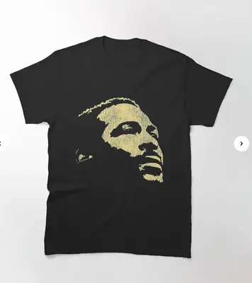 Marvin Gaye Classic T Shirt Size S M L 234XL Cotton Men Black NL2742 • $20.89