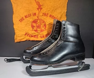 Riedell Red Wing Silver Star M 9 G-7 Boots W/ MK Professional Blades S 11 1/3 • $157