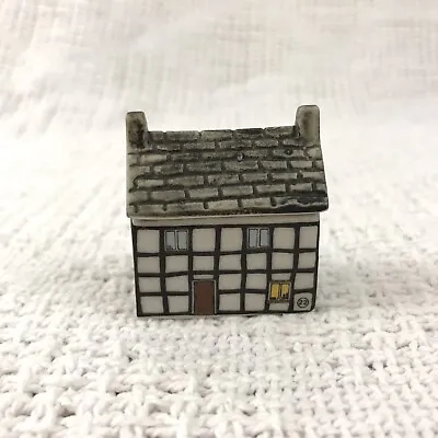 Sweet Shop Wade England Miniatures Black Brown White Village Cottage Vintage • $27.19