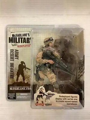 Mcfarlane’s Military Redeployed Army Desert Infantry Action Figure 2005 • $31.49
