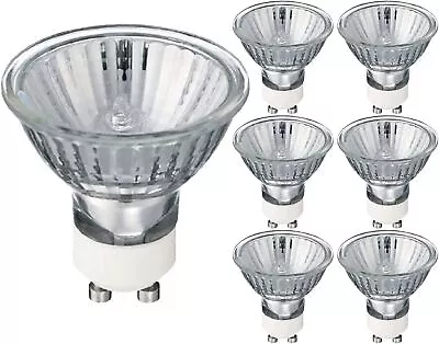 £9.99 • Buy GU10 Halogen Spotlight Bulbs 35W 220-240V 2700K Warm White Dimmable Pack Of 6