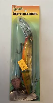 JOE BUCHER DEPTH RAIDER NATURAL PERCH Jointed Musky Pike Striper Fishing Lure • $21.98