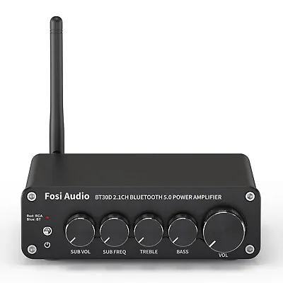 Fosi Audio BT30D 200W Bluetooth Amplifier Hi-Fi Stereo Audio Digital Power Amp • £98.99