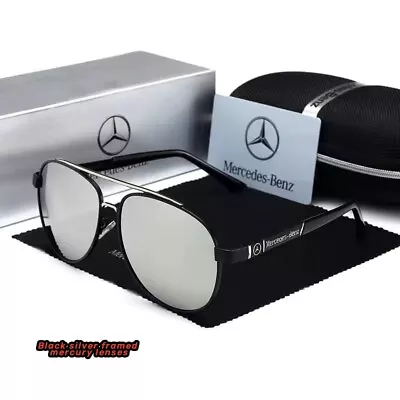 Mercedes Benz 4S Store New Sunglasses For Driving Fishing And UV 400 Protectio • $62.56