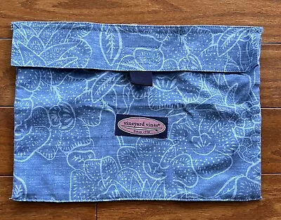 Vineyard Vines Small Carry Pouch Makeup Bag Blue • $5