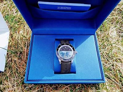 Squale Montauk 300 Meter Swiss Made Automatic Dive Watch With Black Sand Dial • $202.50