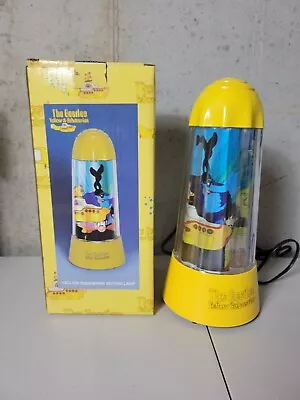 THE BEATLES YELLOW SUBMARINE Motion Lamp 2000 Subafilms Ltd • $120