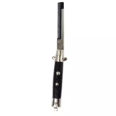 $15.96 • Buy Portable Men Women Folding Pocket Clip Hair Comb Switchblade W/Spring Tricks