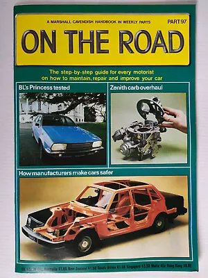 On The Road Marshall Cavendish Motoring Car Magazine Partworks 1980  Number 97 • £4.49