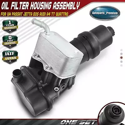 Engine Oil Cooler Assembly For Audi A3 A4 TT Volkswagen Passat GTI Jetta L4 2.0L • $56.99