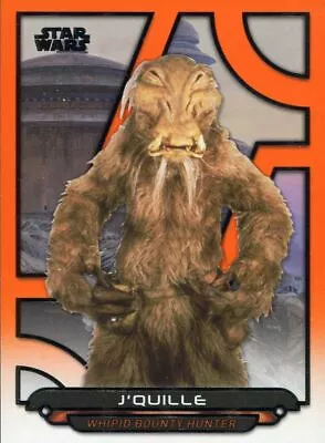 £1.39 • Buy Star Wars Galactic Files 2018 Orange Base Card ROTJ-29 J'Quille