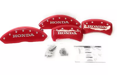 MGP Honda Caliper Covers Red Finish Set Of 4 20225SHONRD • $229.95