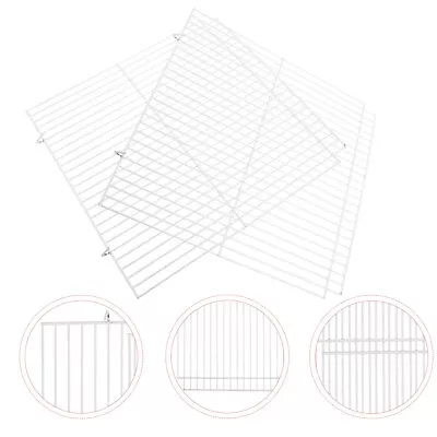  4 Pcs Cage Separation Plate Rabbit Enclosure Bunny Accessories Fence Baby • £21.19