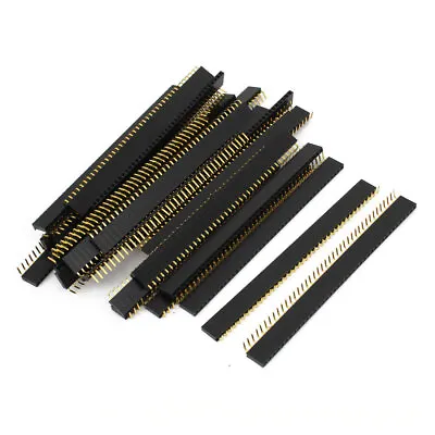 30pcs 2.54mm Pitch Right Angle Female 40 Pins PCB Header Connector Single Row • $13.61