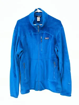 $75 • Buy Patagonia Regulator Men's XL BLUE Polartec Thermal Pro Fleece Jacket Full Zip