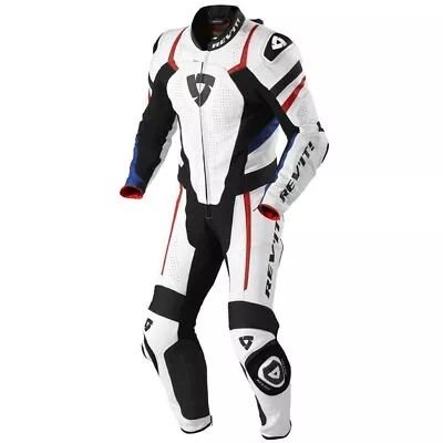 New MotoGP Revit Motorcycle/Motorbike Cowhide Leather Bikers Racing Suit • $280