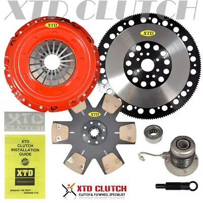 Xtd Stage 4 Clutch & Lite Flywheel Kit 05 06 07 08 09 10 Mustang Gt Bullitt 4.6l • $302.40