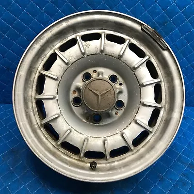 Mercedes R107 450SLC 380SL 560SEC 14x6.5 14  Wheel Rim OEM 1264002102 • $140