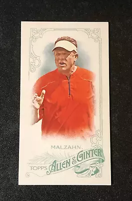 2015 Allen & Ginter GUS MALZAHN A&G Flag Mini Variant/25 AUBURN Tigers 🐯 🏈 • $23.39