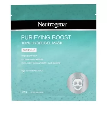 Neutrogena PURIFYING BOOST 100% HYDROGEL MASK 30g • $2.99
