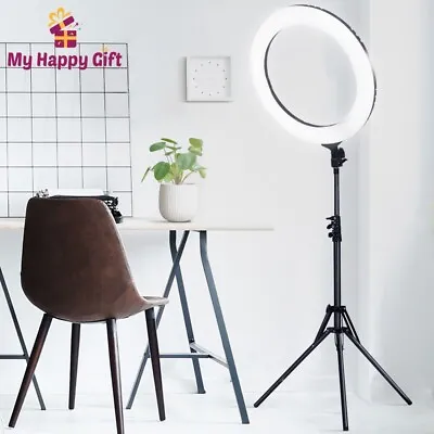 Embellir Ring Light With Stand 19  Phone+Selfie Tripod LED 6500K 5800LM Dimmable • $98.94