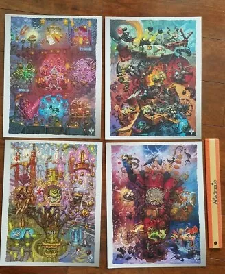 4x Mtg Magic 25 Promo Posters 13 X 11   Card Board Posters 2017 Artist Horsel • $29.91