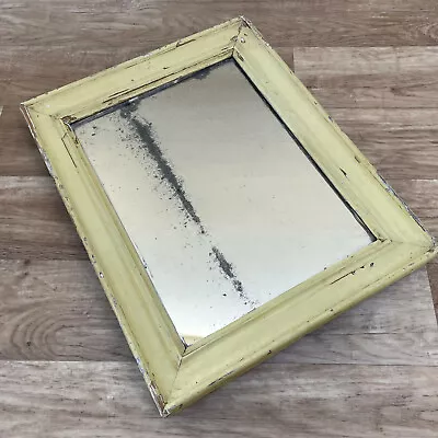 Vintage French Wood WALL-HANGING MIRROR 1602229 • $340.22