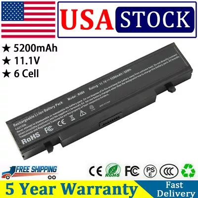 AA-PB9NS6W Battery For Samsung NP-R540 Q430 R480 R580 R468 AA-PB9NC6B Notebook • $14.95