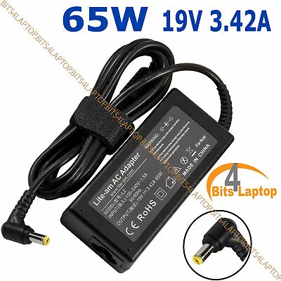 65W Laptop AC Charger Adapter For PACKARD BELL EASYNOTE TE Power Supply • £12.69