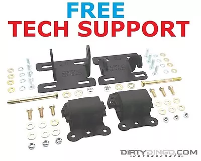 4WD S10 S15 LS 1982-2004 Adjustable Conversion Mounts With Clam Shell Mounts • $129.99