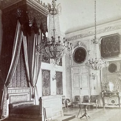 Antique 1890s Queen Victoria's Bedroom England Stereoview Photo Card P3880 • $24.99