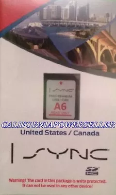 🚕2015 Ford F150 F250 F350 F450 Flex Navigation SD Card U.S Canada Map OEM • $99.99