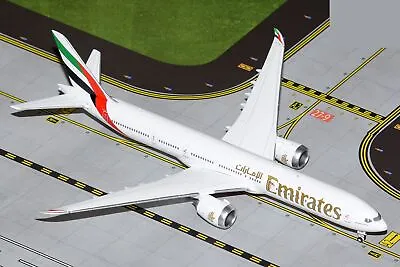 GeminiJets GJUAE2160 Emirates Boeing 777-9X A6-EZA; Scale 1:400 White • $99.82