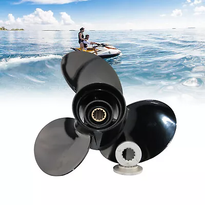 10 5/8x12 Pitch Aluminum Propeller For Mercury Mariner Engine 25-75HP 13 Spline • $45.99