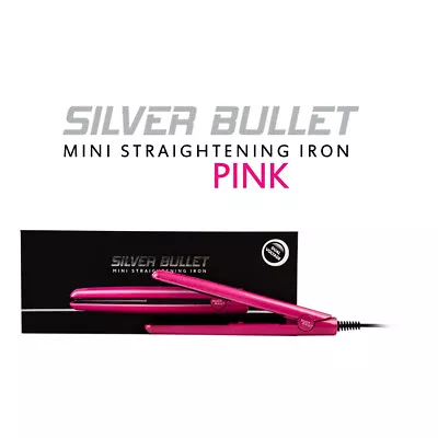 Silver Bullet MINI Hair Straightener - Ceramic Travel Size Iron - CHOOSE COLOUR • $45.60