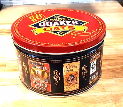 Quaker Oats Collector’s Tin 1982 Limited Edition W/Recipes Vintage New In Box • $16