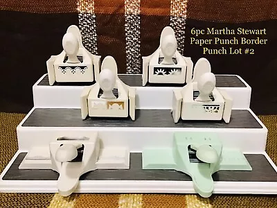 Martha Stewart 6pc Paper  Punch Lot #2 • $59.50