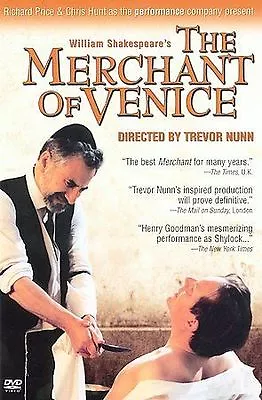 The Merchant Of Venice / Trevor Nunn Royal National Theatre [DVD] • $16.39