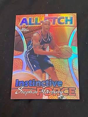 Stephon Marbury 2000 Topps Chrome All Etch Refractor • $1