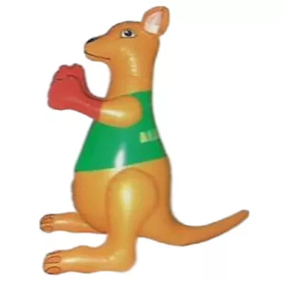 $12.95 • Buy Inflatable Boxing Kangaroo With Red Glove - Small 