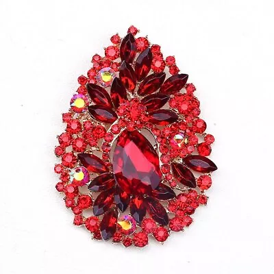 Women Vintage Rhinestone Brooch Pin Jewelry Wedding Party Brooches Pins Corsage • $3.59