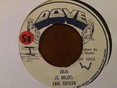 Earl Sixteen  Julia    7” Dove • £13.99