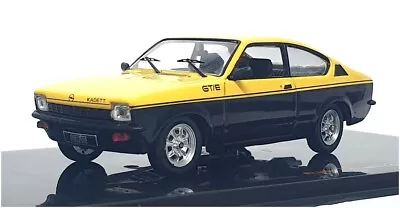 Ixo Models 1/43 Scale CLC383N - 1976 Opel Kadett C Coupe GT/E - Yellow/Black • £37.99