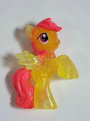 My Little Pony FiM Blind Bag Wave #10 2  Transparent Glitter Sunny Rays Figure • $4