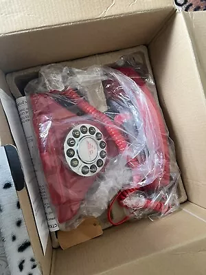 GPO Telephone 746 Rotary Retro Style Handset Telephone - Grey • £15