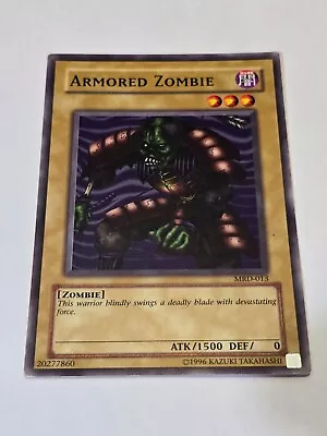 Yu-Gi-Oh! TCG Armored Zombie Metal Raiders MRD-013 Unlimited Common • $6.69